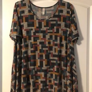Lularoe 2XL Perfect T Tee sz 20-24